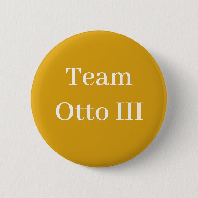 Chapa Redonda De 5 Cm Equipo Otto III (Anverso)