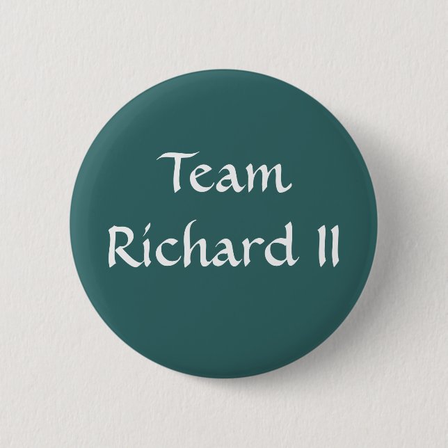 Chapa Redonda De 5 Cm Equipo Richard II (Anverso)