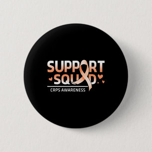 Chapa Redonda De 5 Cm Equipo Rsd Crps De La Familia Squad De Apoyo Orang