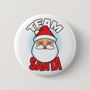 Chapa Redonda De 5 Cm Equipo Santa