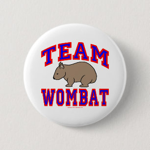 Chapa Redonda De 5 Cm Equipo Wombat VI