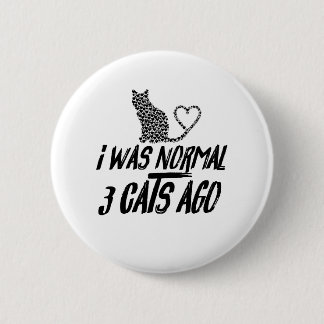 Chapa Redonda De 5 Cm Era Normal Hace 3 Gatos