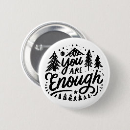 Chapa Redonda De 5 Cm Eres suficiente