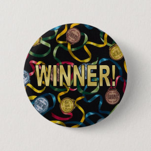 Chapa Redonda De 5 Cm ¡Eres un ganador!