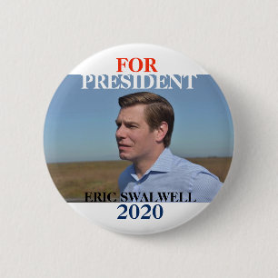 Chapa Redonda De 5 Cm Eric Swalwell 2020