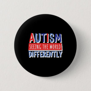 Chapa Redonda De 5 Cm Es Divertido Ver A La Madre Del Niño Del Autismo D