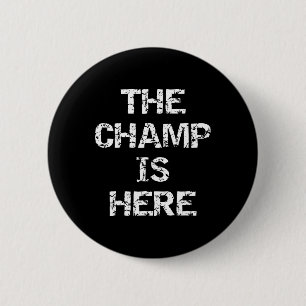 Chapa Redonda De 5 Cm Es hora de fútbol, estudio de diseño divertido Fan