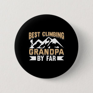 Chapa Redonda De 5 Cm Escalada en Montaña Roca Abuelo Escalador G