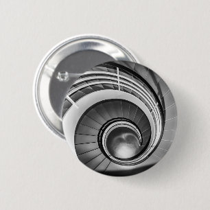 Chapa Redonda De 5 Cm Escalera circular BW