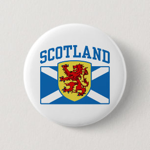 Chapa Redonda De 5 Cm Escocia