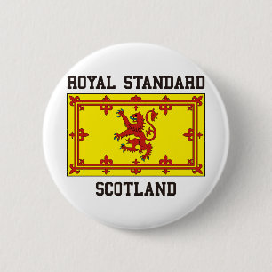 Chapa Redonda De 5 Cm Escocia estándar real