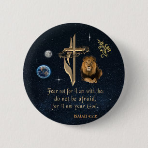 Chapa Redonda De 5 Cm Escritura cristiana