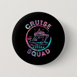 Chapa Redonda De 5 Cm escuadrón de crucero 2026 navegando hawaii vacacio