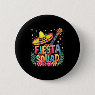 Chapa Redonda De 5 Cm escuadrón de fiesta mexicana cinco de mayo familia