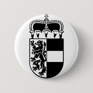 Chapa Redonda De 5 Cm Escudo de armas de Salzburgo
