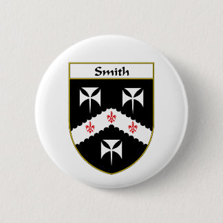 Chapa Redonda De 5 Cm Escudo de armas de Smith/escudo de la familia