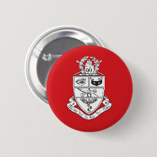 Chapa Redonda De 5 Cm Escudo de Kappa Psi