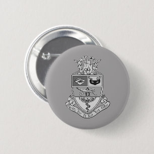Chapa Redonda De 5 Cm Escudo de Kappa Psi