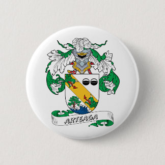 Chapa Redonda De 5 Cm Escudo de la familia de Arteaga