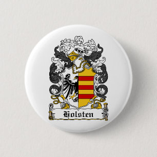 Chapa Redonda De 5 Cm Escudo de la familia de Holsten