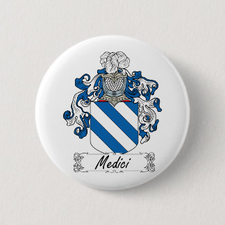 Chapa Redonda De 5 Cm Escudo de la familia de Medici