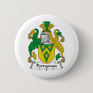 Chapa Redonda De 5 Cm Escudo de la familia de Perryman