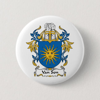 Chapa Redonda De 5 Cm Escudo de Van Son Family