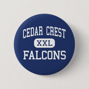 Chapa Redonda De 5 Cm Escudo del cedro - Falcons - alto - Líbano