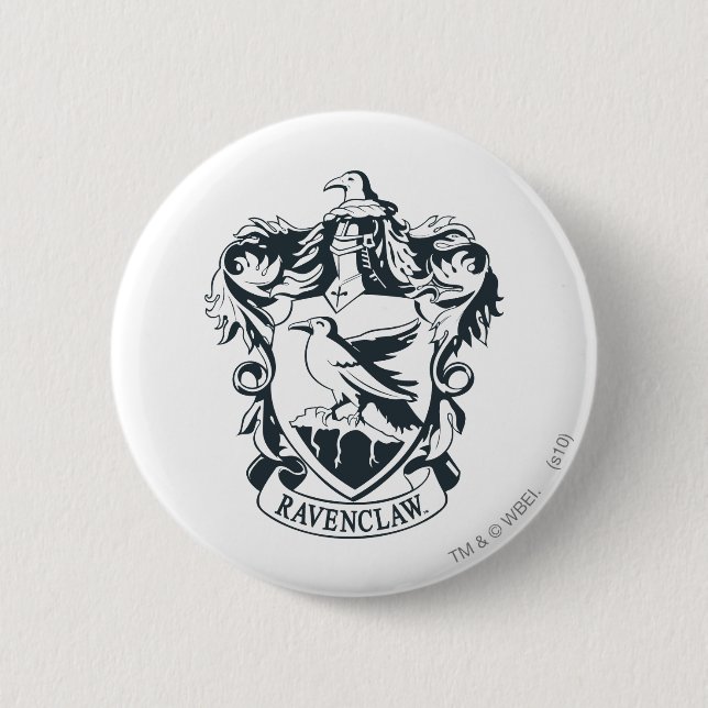 Chapa Redonda De 5 Cm Escudo Ravenclaw (Anverso)