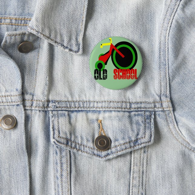 Chapa Redonda De 5 Cm Escuela secundaria (In situ)