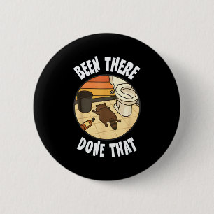 Chapa Redonda De 5 Cm Ese Loro Borracho Funny Bathroom D