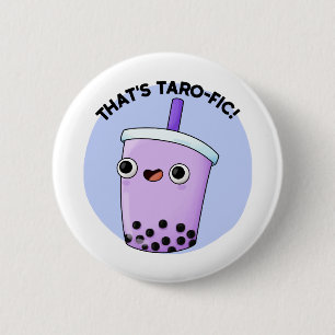 Chapa Redonda De 5 Cm Eso es divertido de Boba Tea Pun.