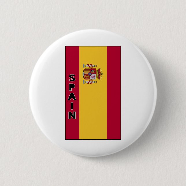 Chapa Redonda De 5 Cm España (Anverso)