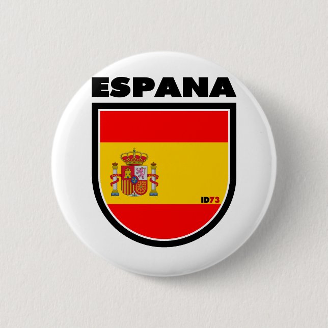 Chapa Redonda De 5 Cm España (Anverso)