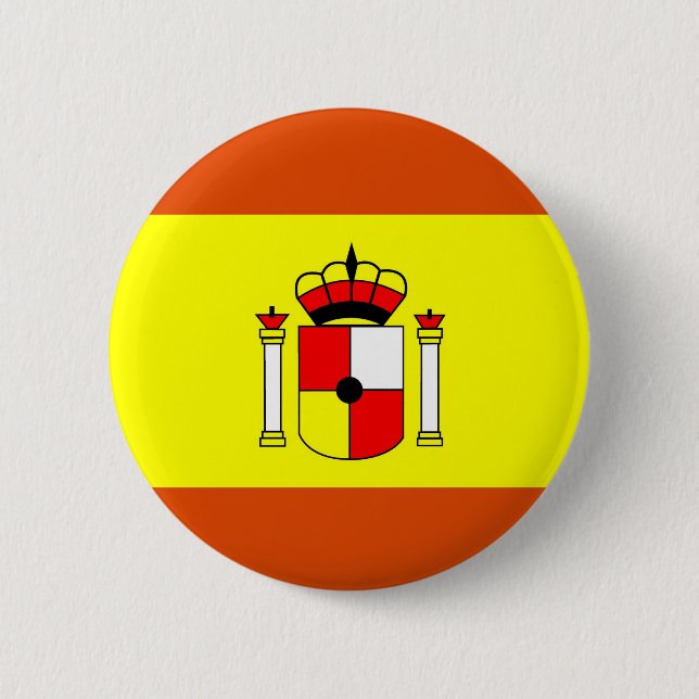 Chapa Redonda De 5 Cm España (Anverso)