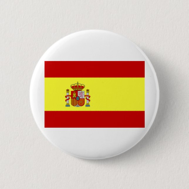 Chapa Redonda De 5 Cm España (Anverso)