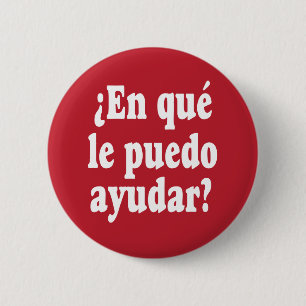 Chapa Redonda De 5 Cm Español Cómo puedo ayudarte En qué medida le puedo
