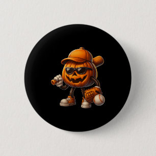 Chapa Redonda De 5 Cm Espeluznantes disfraces de halloween de béisbol Ja