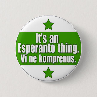 Chapa Redonda De 5 Cm EsperantoThing