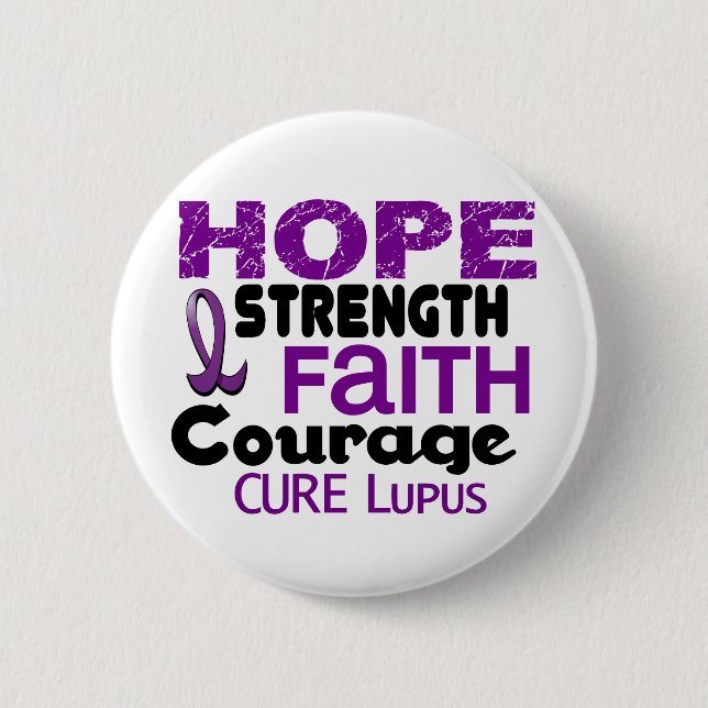 Chapa Redonda De 5 Cm ESPERANZA 3 del lupus (Anverso)
