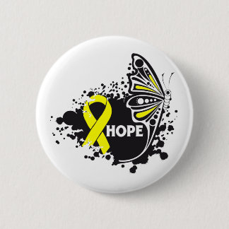 Chapa Redonda De 5 Cm Esperanza Suicidio Prevención Mariposa