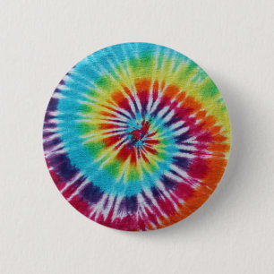 Chapa Redonda De 5 Cm Espiral arcoiris