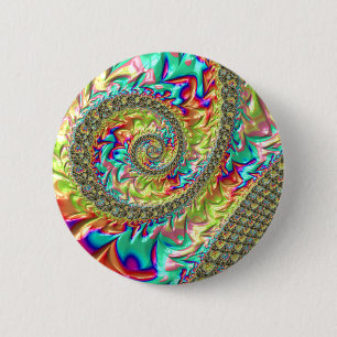 Chapa Redonda De 5 Cm Espiral colorida