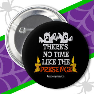 Chapa Redonda De 5 Cm Espíritu de Halloween Fantasmas Espantosos Diverti