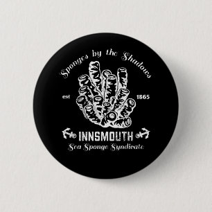 Chapa Redonda De 5 Cm Esponjas de Shadows Innsmouth