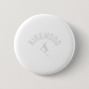 Chapa Redonda De 5 Cm Esquí Kirkwood Ca Vintage Esquí Guay Kirkwood Cali