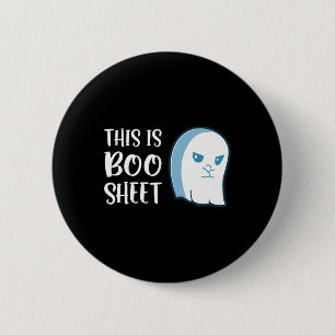 Chapa Redonda De 5 Cm Esta Es La Hoja De Boo Diversión De Halloween