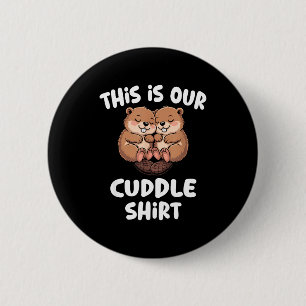 Chapa Redonda De 5 Cm Esta Es Nuestra Camiseta De Abrazos Pareja De Cast