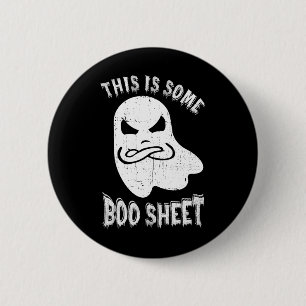 Chapa Redonda De 5 Cm Esta Es Una Hoja De Bote Halloween Fun Hombres Que