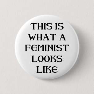 Chapa Redonda De 5 Cm Esta feminista